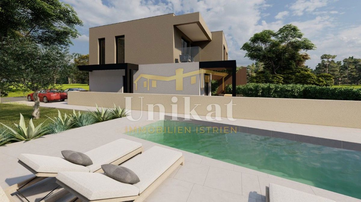 Appartamento al piano terra con giardino - piscina comune, 3,5 km dal mare